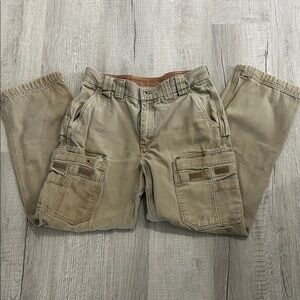 Duluth Men's Tan Cargo Work Pants